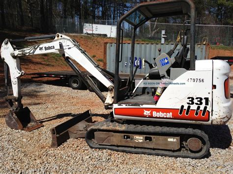 2008 bobcat 331 mini excavator for sale|bobcat 331 excavator bucket.